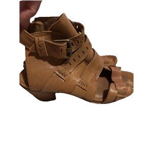 Sorel Women's Gladiator Sandals Brown Leather, Size 9